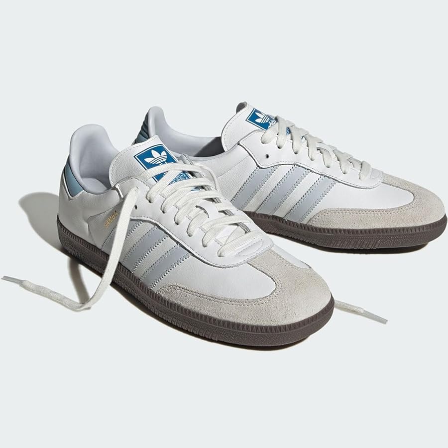 adidas SAMBA OG コアホワイト/ハローブルー/ガム Amazon | [アディダス] サンバ OG SAMBA OG コアホワイト/ハロー